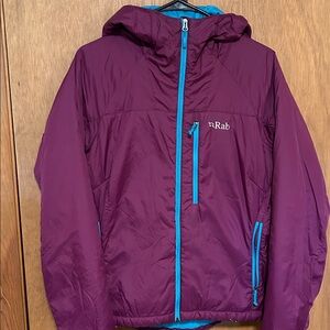 Rab Purple Endurance X Hoodie Primaloft